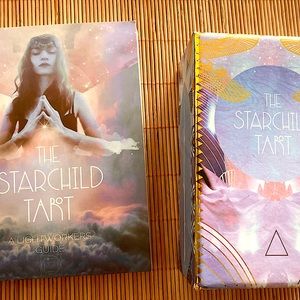 The Starchild Tarot Akashic & Scared Forms tarot Mat